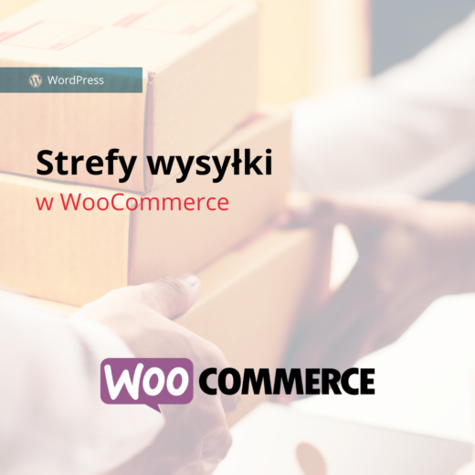 strefy wysyłki w woocommerce